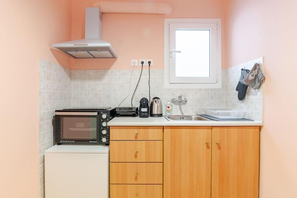 Seaside Escape Apartments - Poseidon Palaiá Fókaia エクステリア 写真
